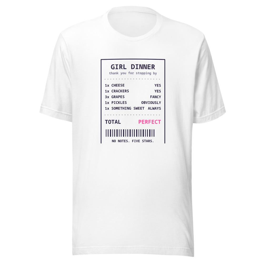 Girl Dinner Receipt